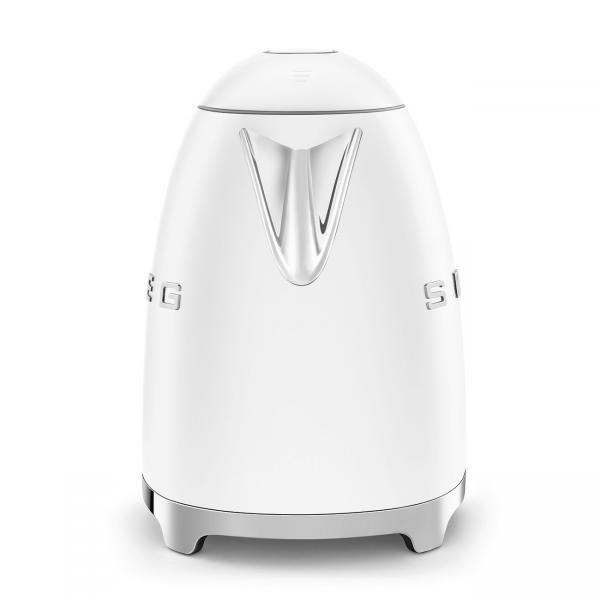 Smeg Klf03whmeu, 1,7 L, 2400 W, Weiß, Kunststoff, Edelstahl, Wasserstandsanzeige, Überhitzungsschutz