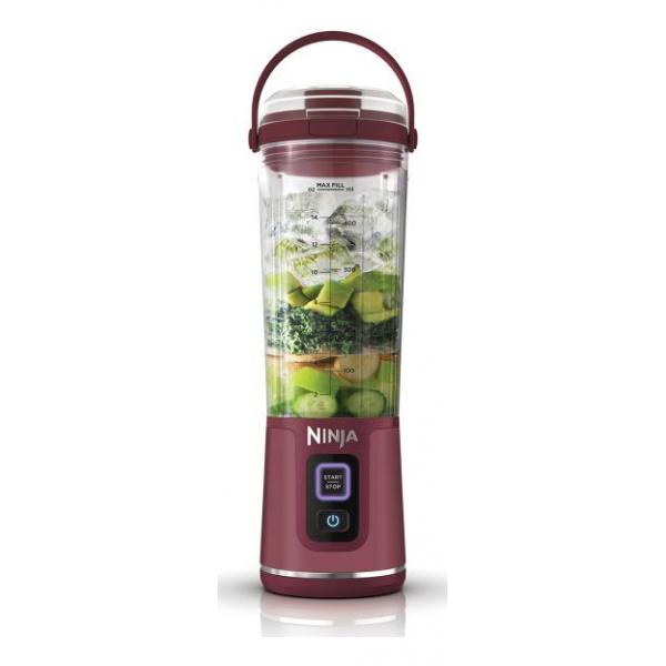 Sharkninja Ninja Bc151eucr, Tragbarer Mixer, 0,532 L, EiS-Crusher, Farbe Cranberry