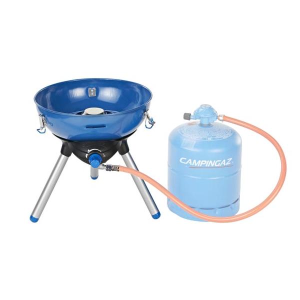 Camping Gaz Campingaz 2000023717, 2000 W, Grill, Propan/butan, Kessel, Rost + Blech, Schwarz, Blau