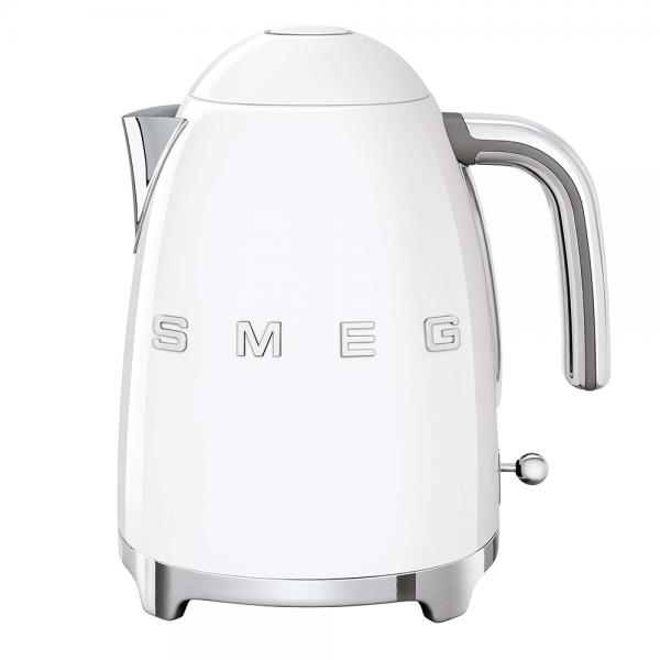 Smeg Klf03wheu, 1,7 L, 2400 W, Weiß, Kunststoff, Edelstahl, Wasserstandsanzeige, Überhitzungsschutz