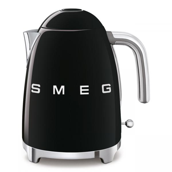 Smeg Klf03bleu, 1,7 L, 2400 W, Schwarz, Kunststoff, Edelstahl, Wasserstandsanzeige, Überhitzungsschutz