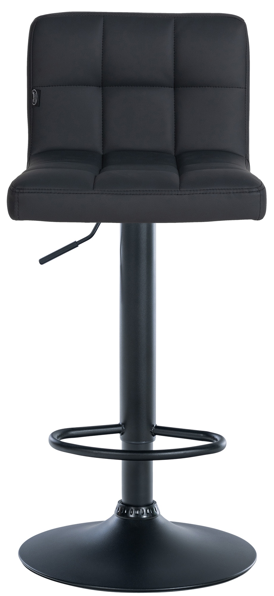 2er Set Barhocker Feni Kunstleder Schwarz - Image 3