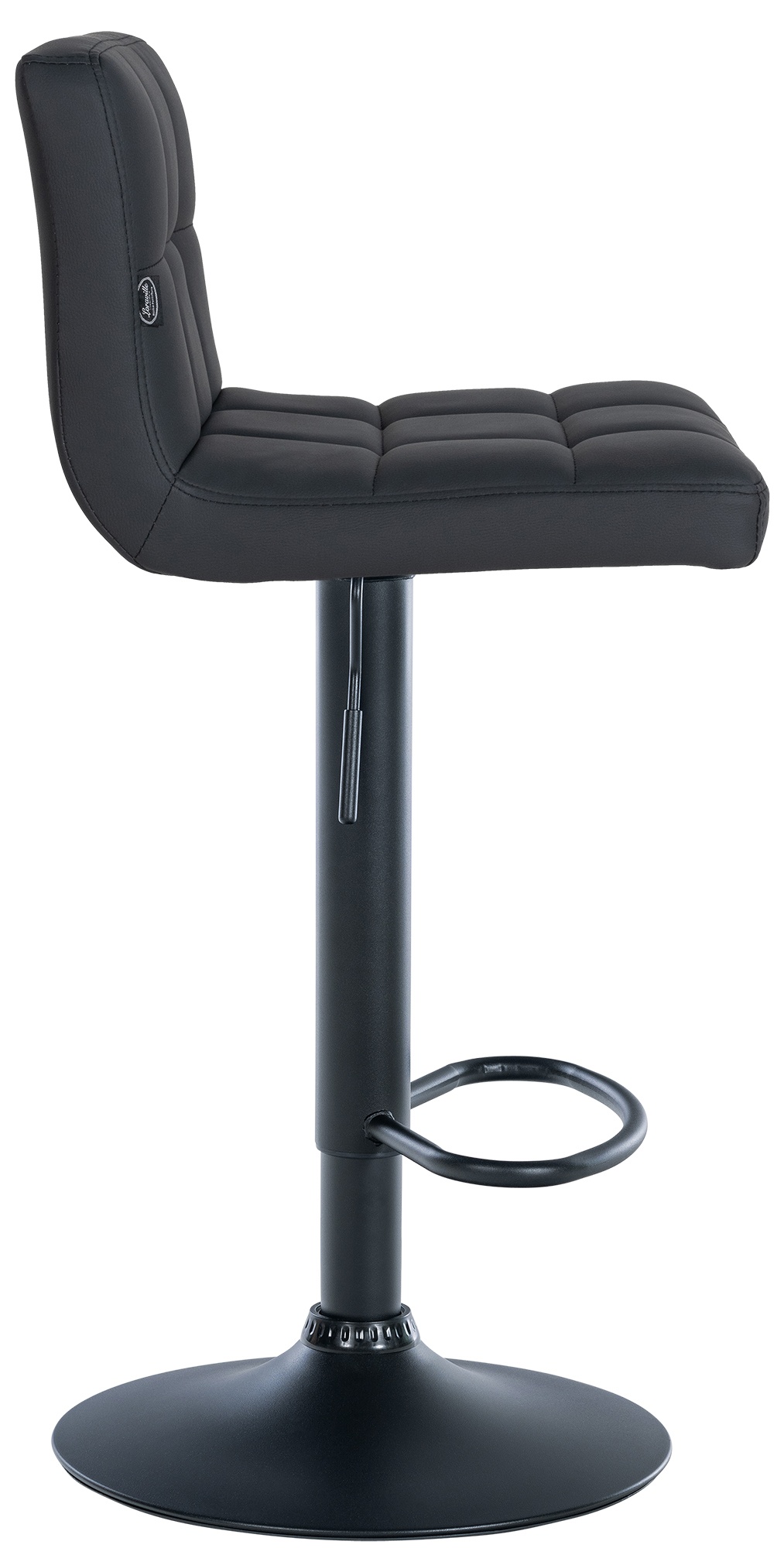 2er Set Barhocker Feni Kunstleder Schwarz - Image 4