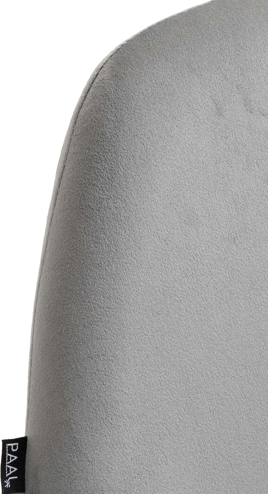 2er Set Barhocker Braga Samt Schwarz - Image 3