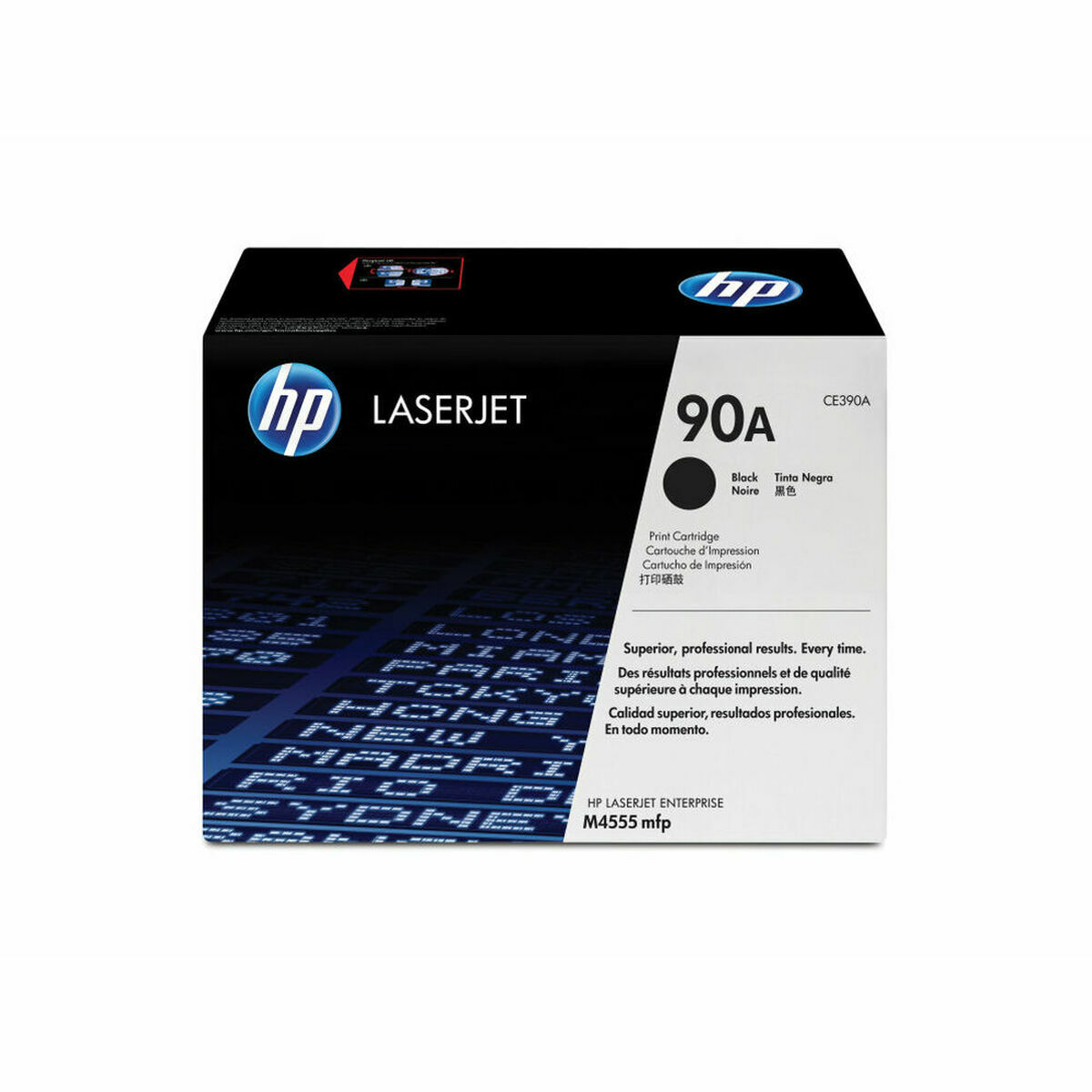 Toner Originale Hp Ce390a Nero