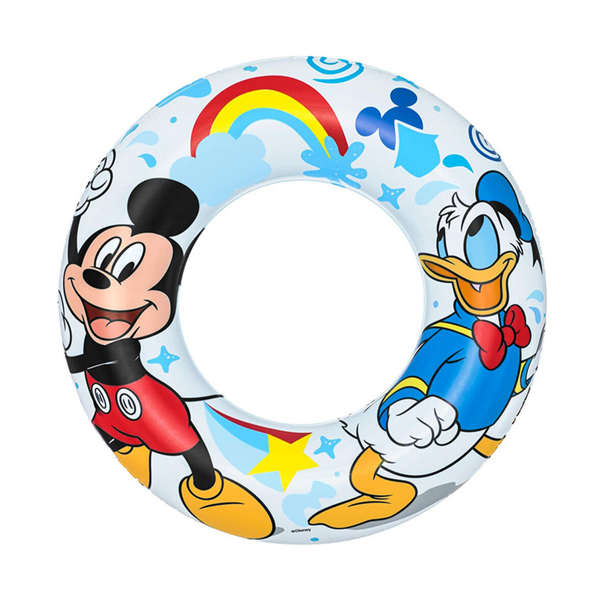 Bestway Flotatore Gonfiabile Disney Mickey & Friends D56 Cm +3 A 6 Anni Spiaggia E Piscina 91004