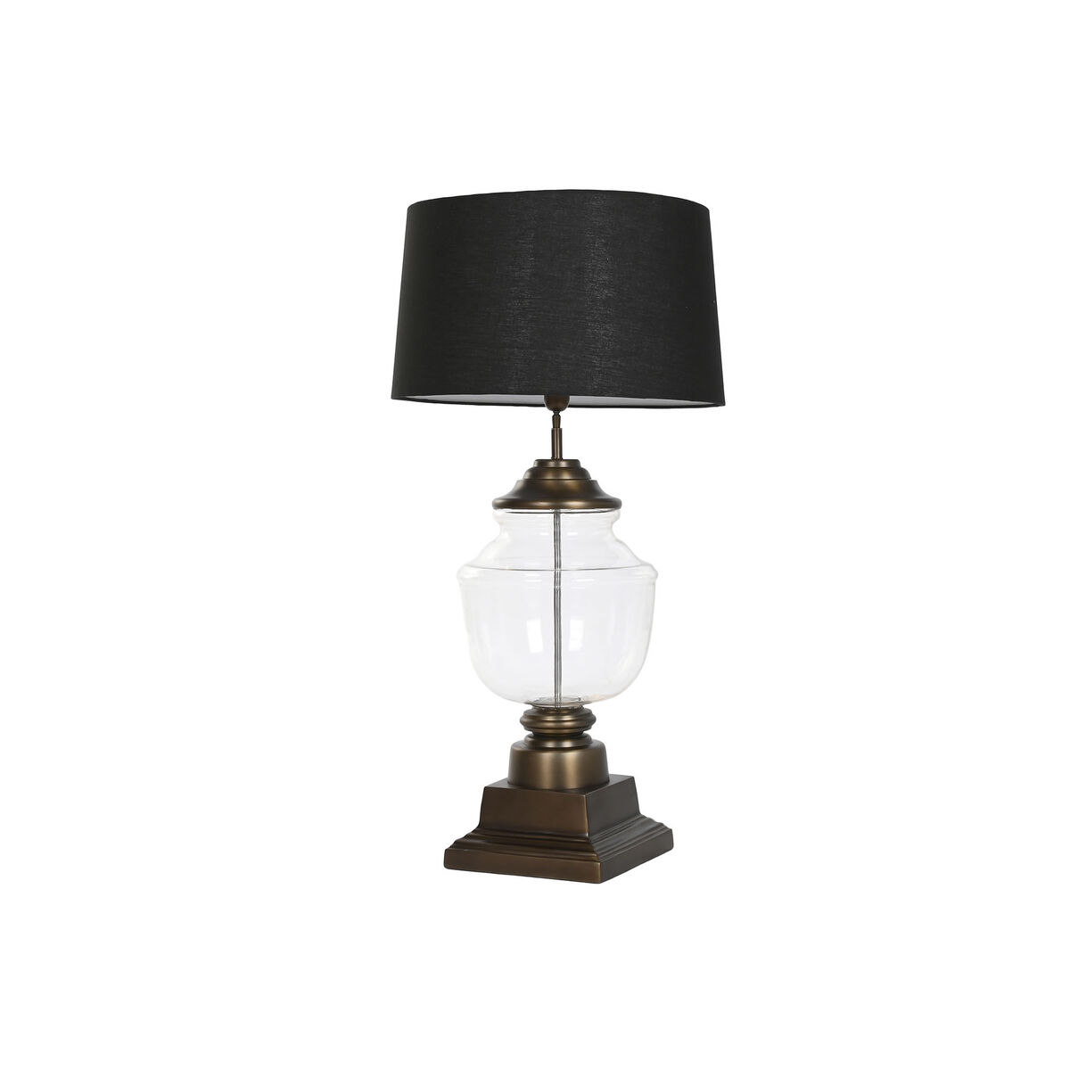 Lampada Da Tavolo Home Esprit Nero Bronce 50 W 220 V