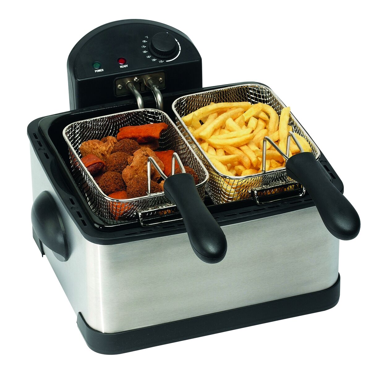 Friggitrice Comelec Fr4075 Acciaio 2000 W 4 L
