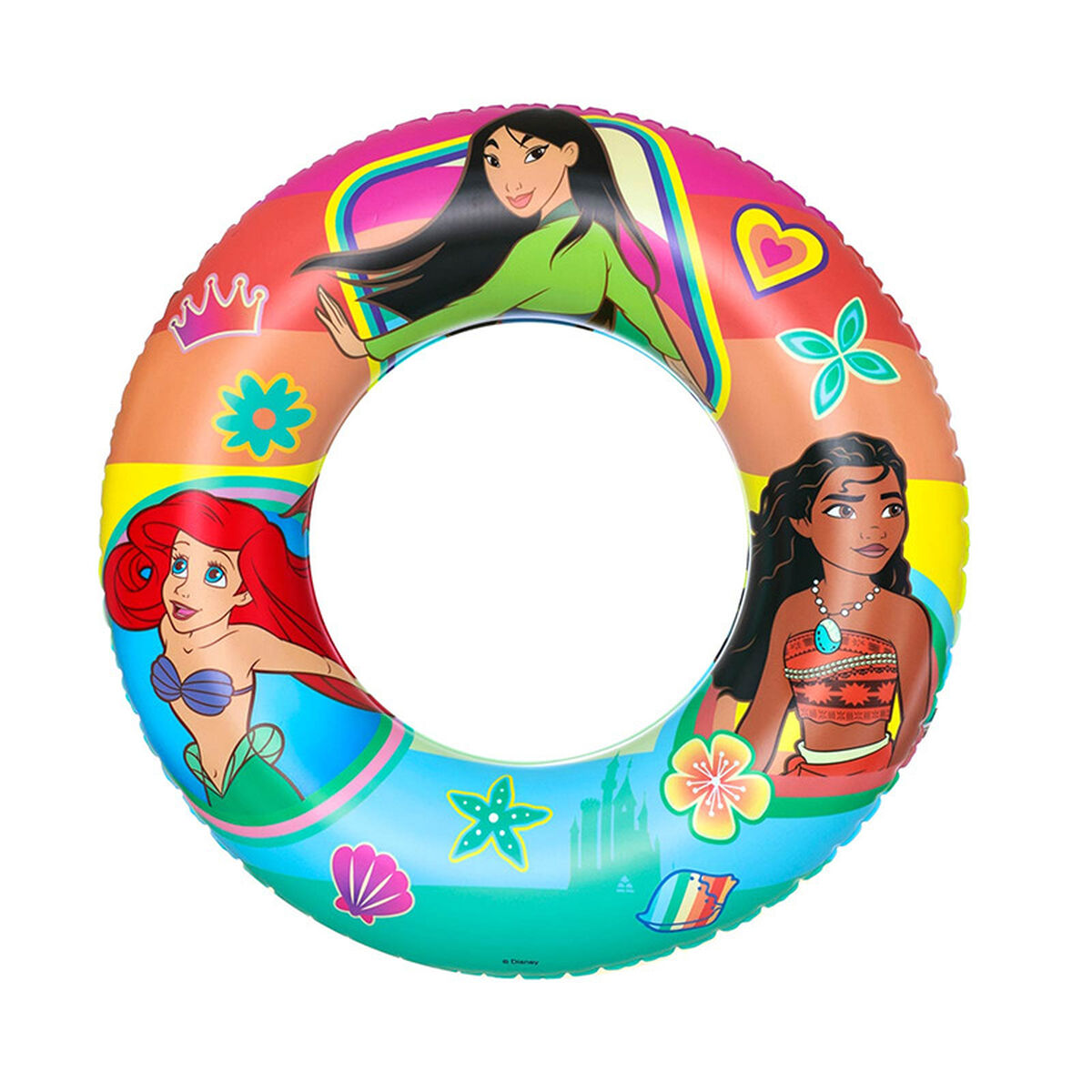 Bestway Disney Princess Gonfiabile Floater D56 Cm +3 A 6 Anni Spiaggia E Piscina 91043