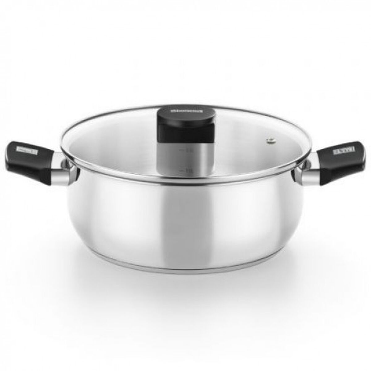 Casseruola Con Coperchio Monix M240318 Nero Ø 18 cm