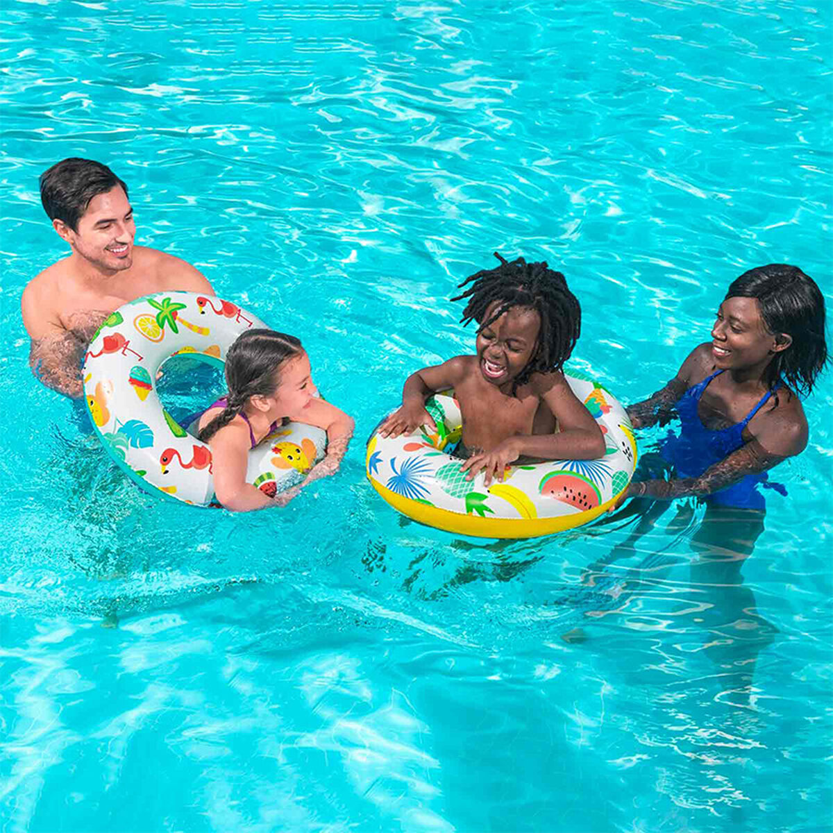Galleggiante Gonfiabile Bestway Multicolore 53 X 53 X 12 cm - Image 3
