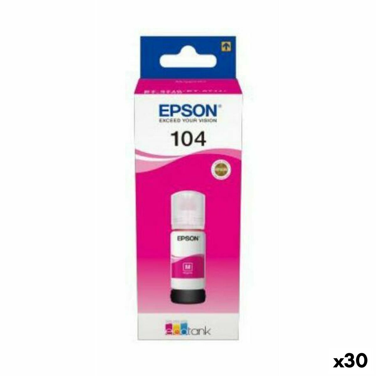 Ricarica Inchiostro Epson Nº 104 Magenta