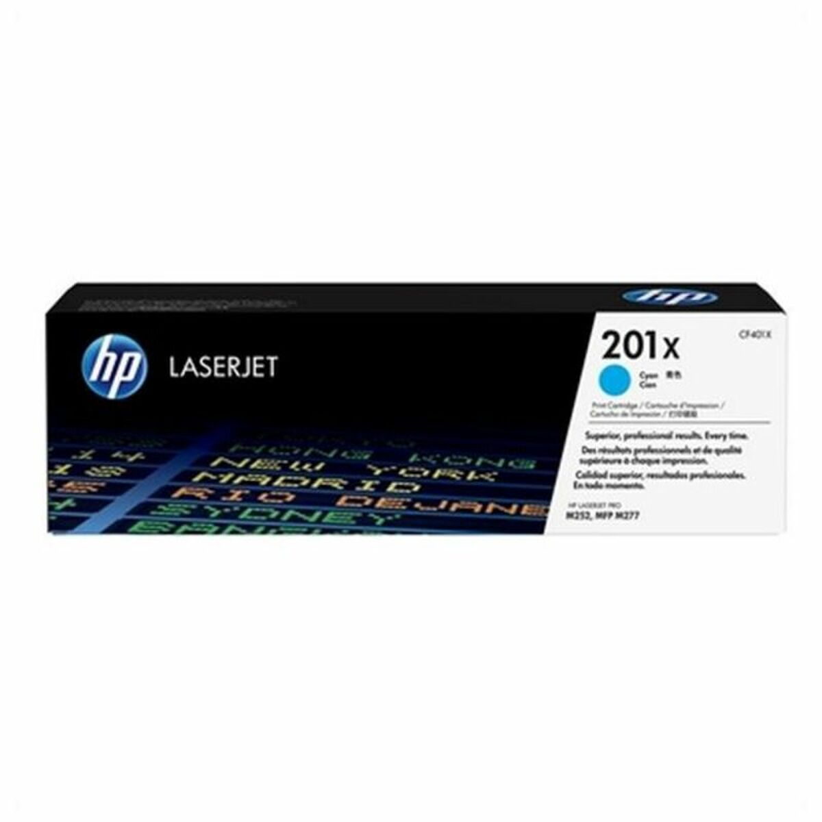 Toner Originale Hp 201x Ciano