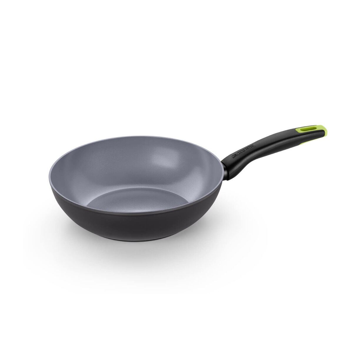 Padella Wok Monix M261232 Grigio Alluminio Ø 28 cm