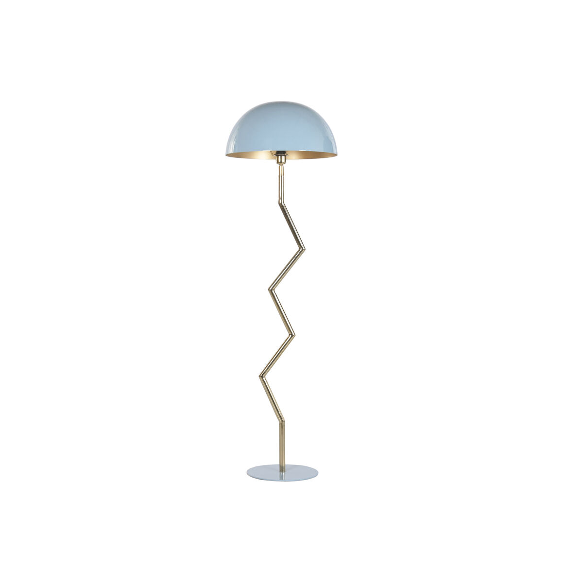 Lampada Da Terra Home Esprit Azzurro Dorato 220 V 45 X 45 X 153 cm