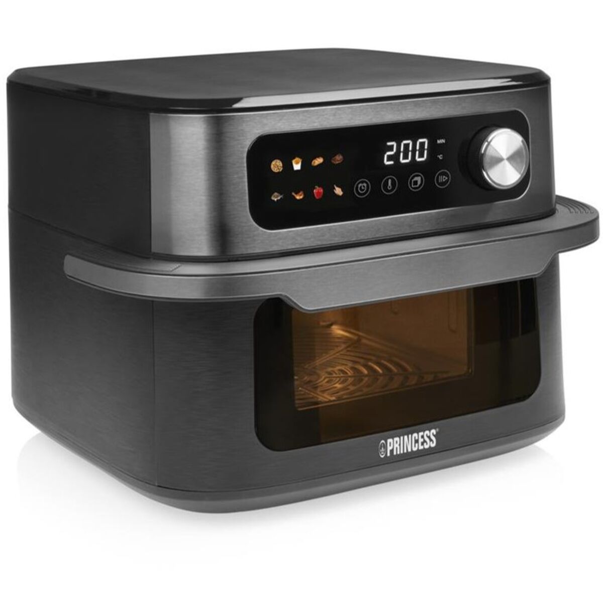 Friggitrice Ad Aria Princess 182480 Maxi Crisp Nero 1800 W 10 L