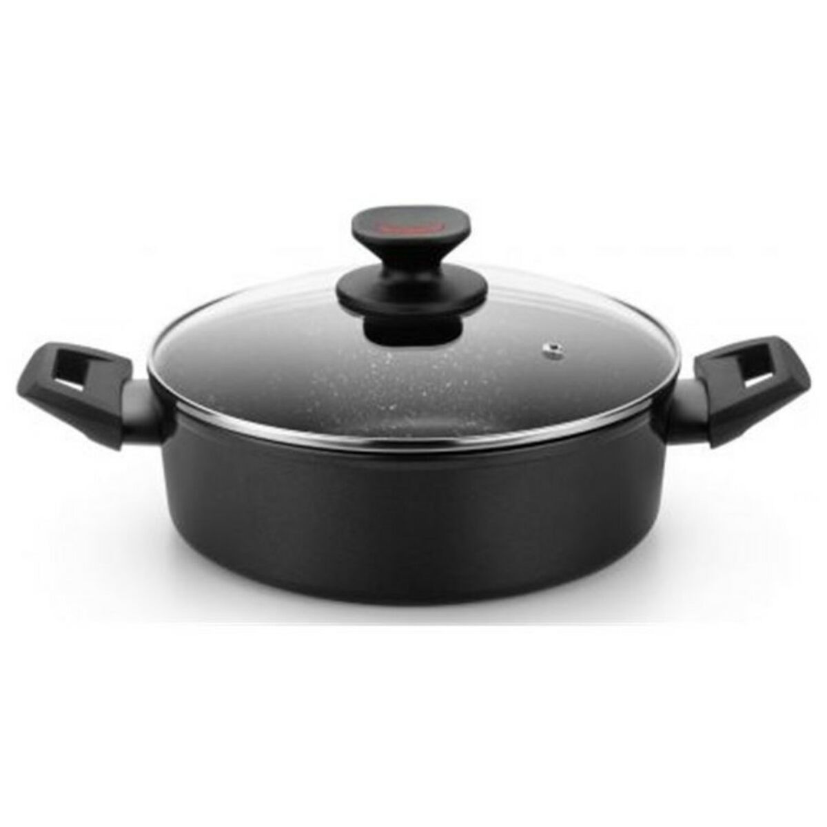 Casseruola Monix Titan Rock Nero Ø 24 Cm 1 L