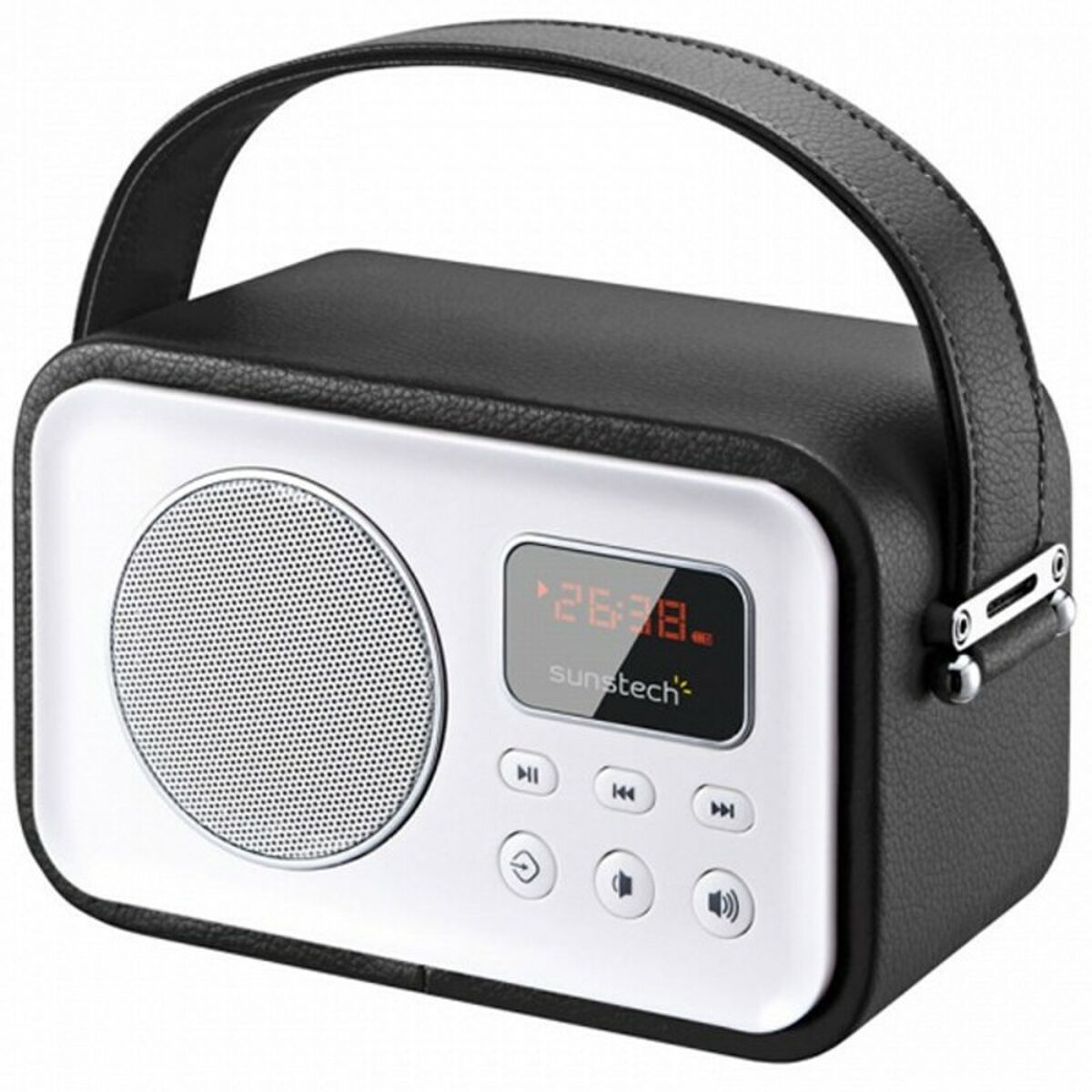 Radio Portatile Sunstech Rpbt450 Bluetooth 2,5w Nero 2,5 W