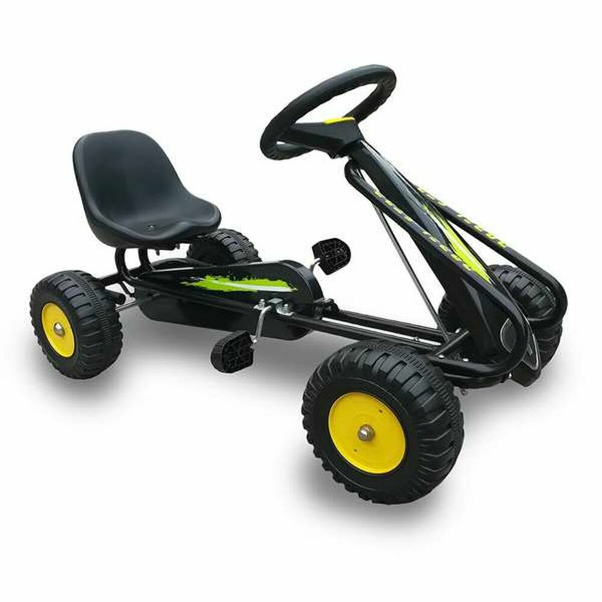 Auto A Pedali Go Kart Black