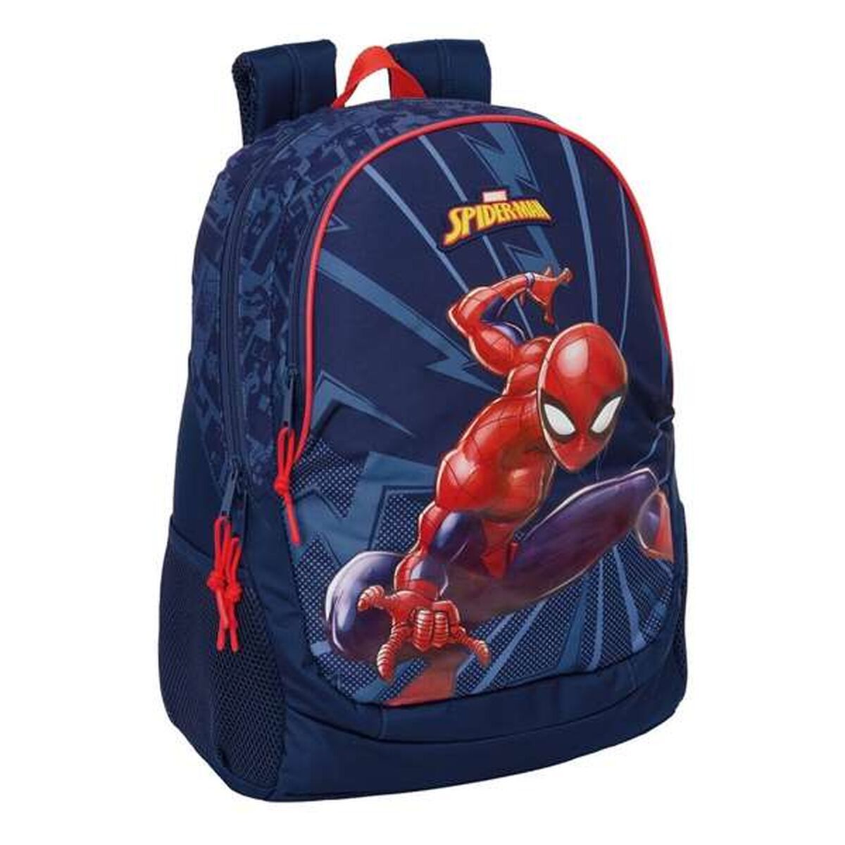 Zaino Scuola SpideR-Man Azzurro 32 X 44 X 16 cm