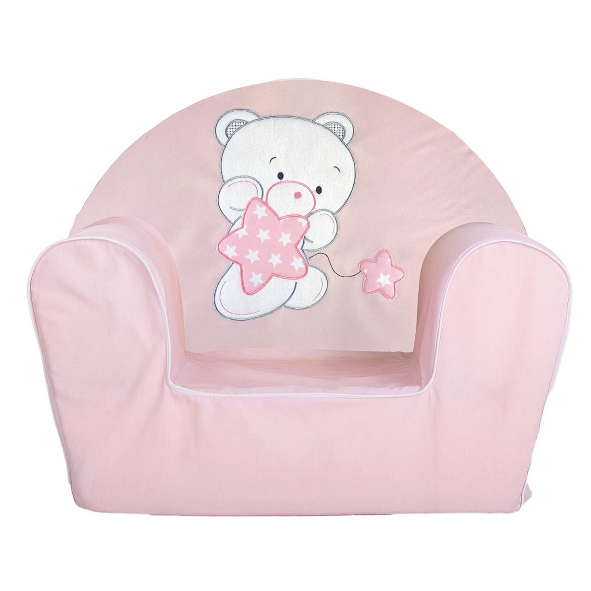 Poltrona Per Bambini 44 X 34 X 53 Cm Rosa Acrilico
