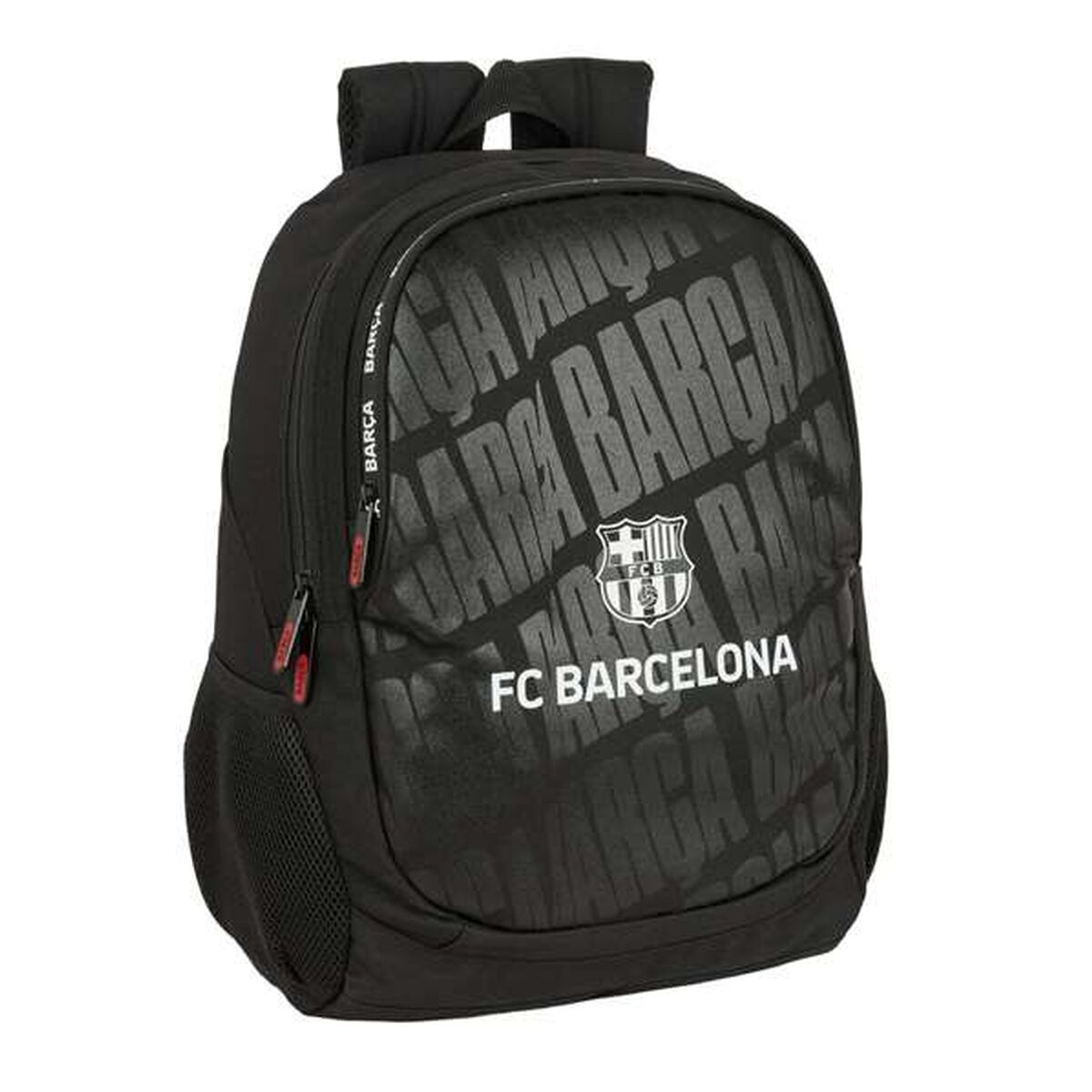 Zaino Scuola F.c. Barcelona Nero 32 X 44 X 16 cm