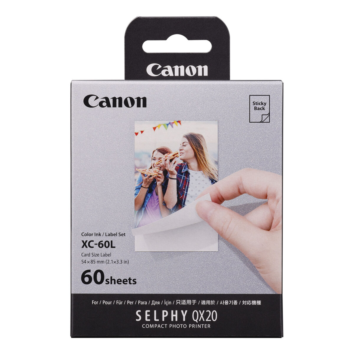Carta Fotografica Opaca Canon 6756c001 5,4 X 8,5 Cm (60 Unità)