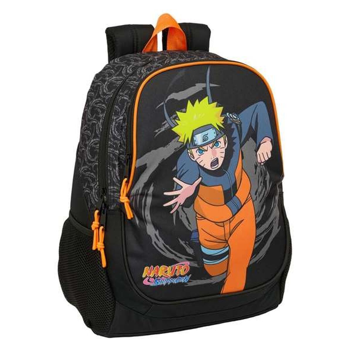 Zaino Scuola Naruto Nero 32 X 44 X 16 cm