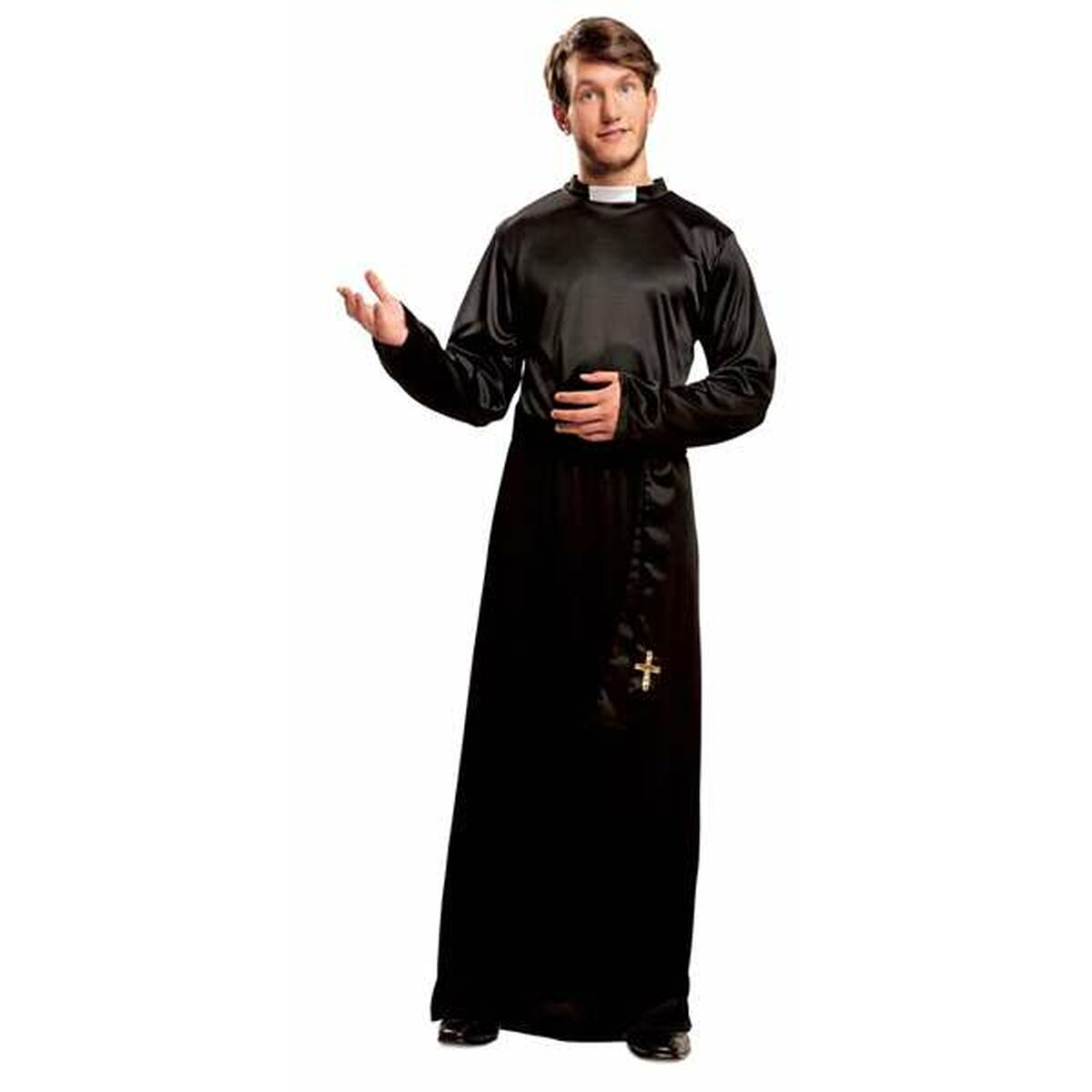 Costume Per Adulti My Other Me Priest Nero M/l