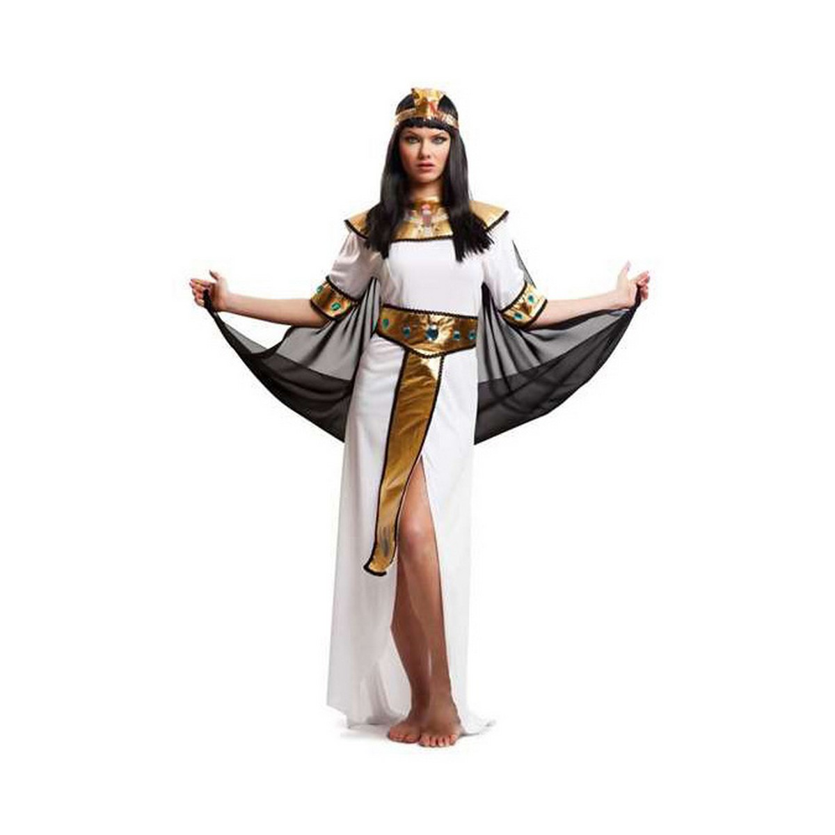 Costume Per Adulti My Other Me Egiziana Bianco M/l