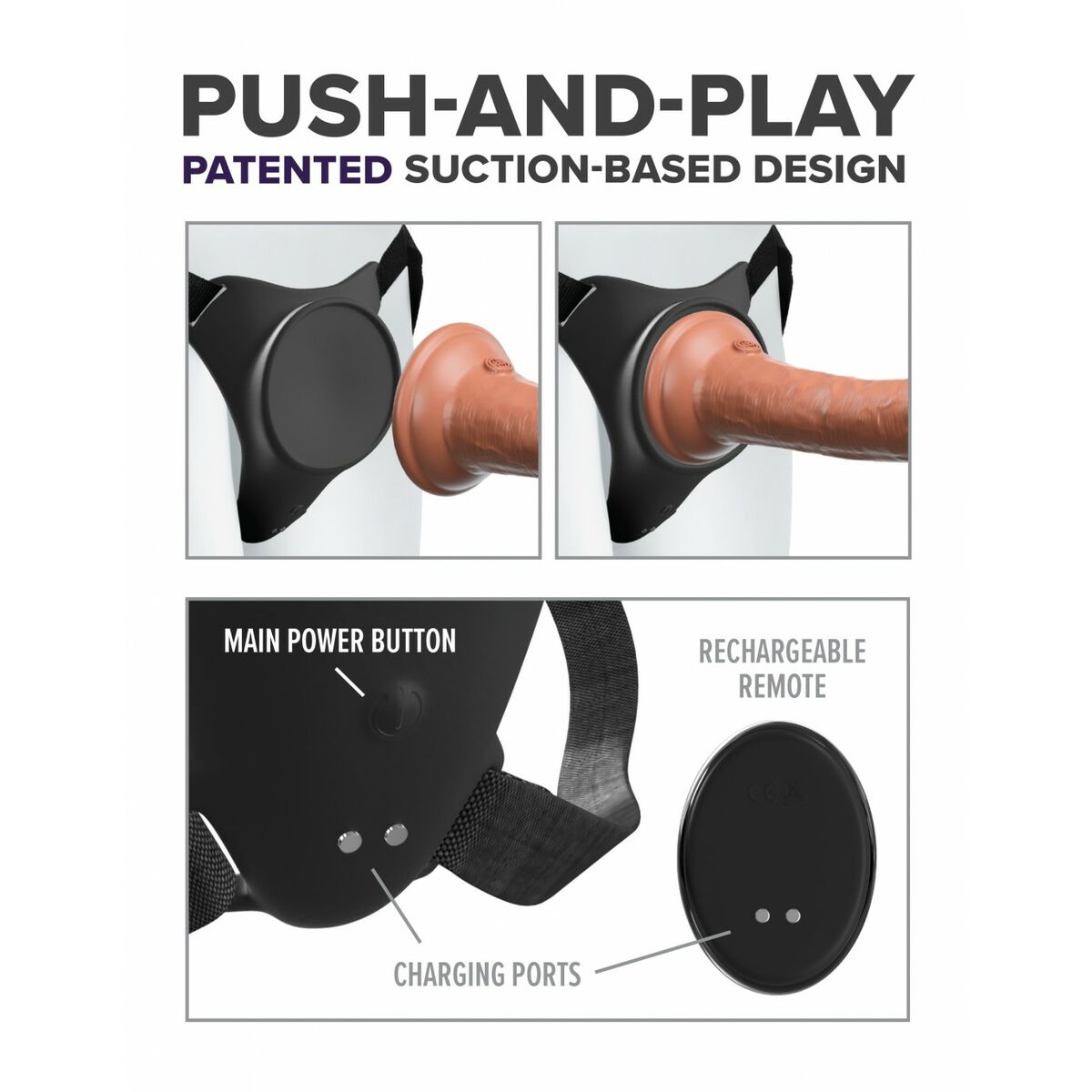 Massaggiatore Per Il Collo Pipedream Body Dock - Image 4