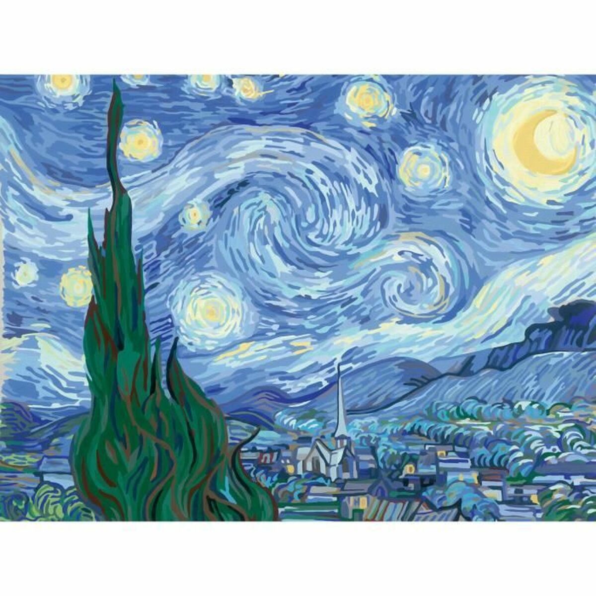 Gioco Da Tavolo Ravensburger Creart - Van Gogh