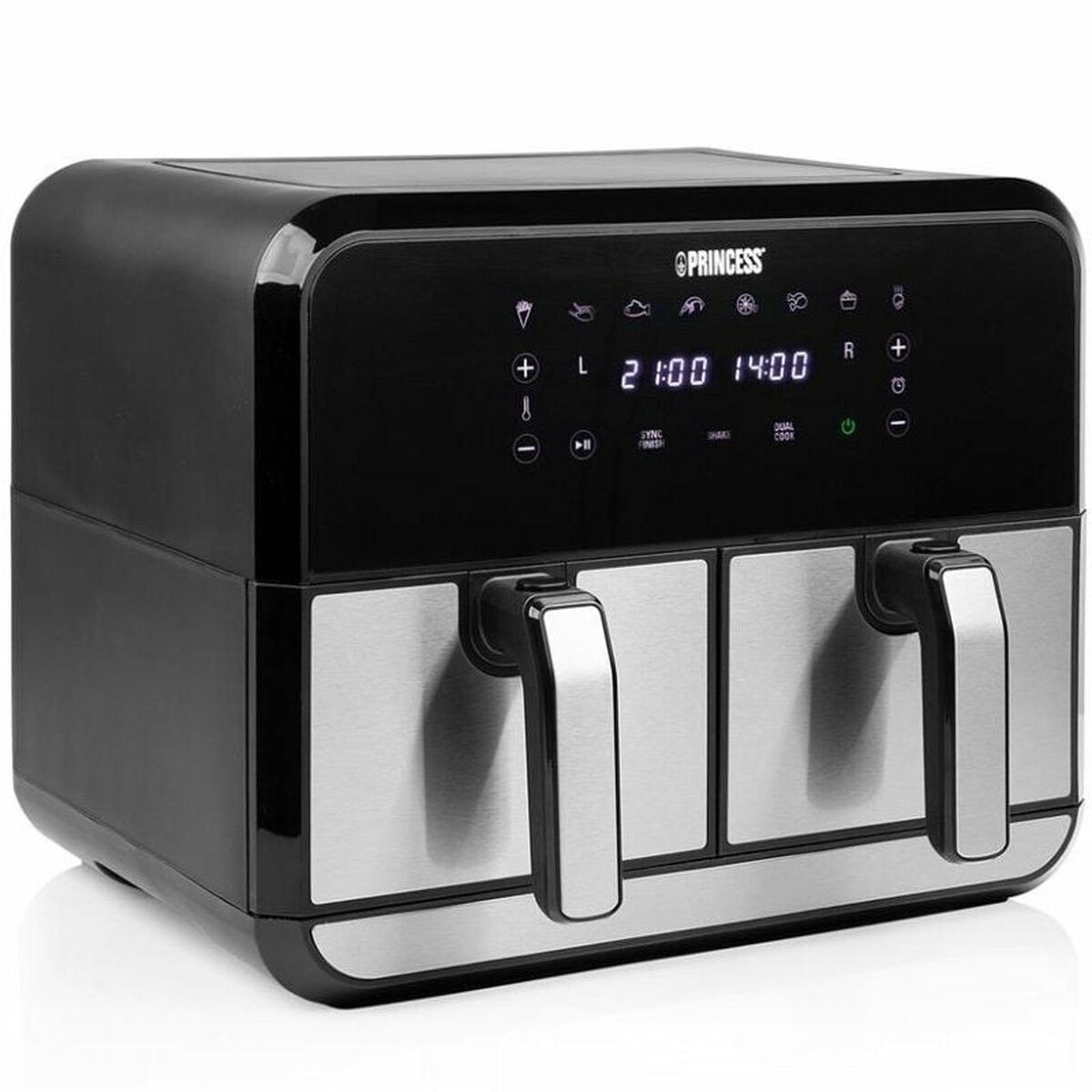 Friggitrice Ad Aria Princess 182074 2400 W Nero 8 L