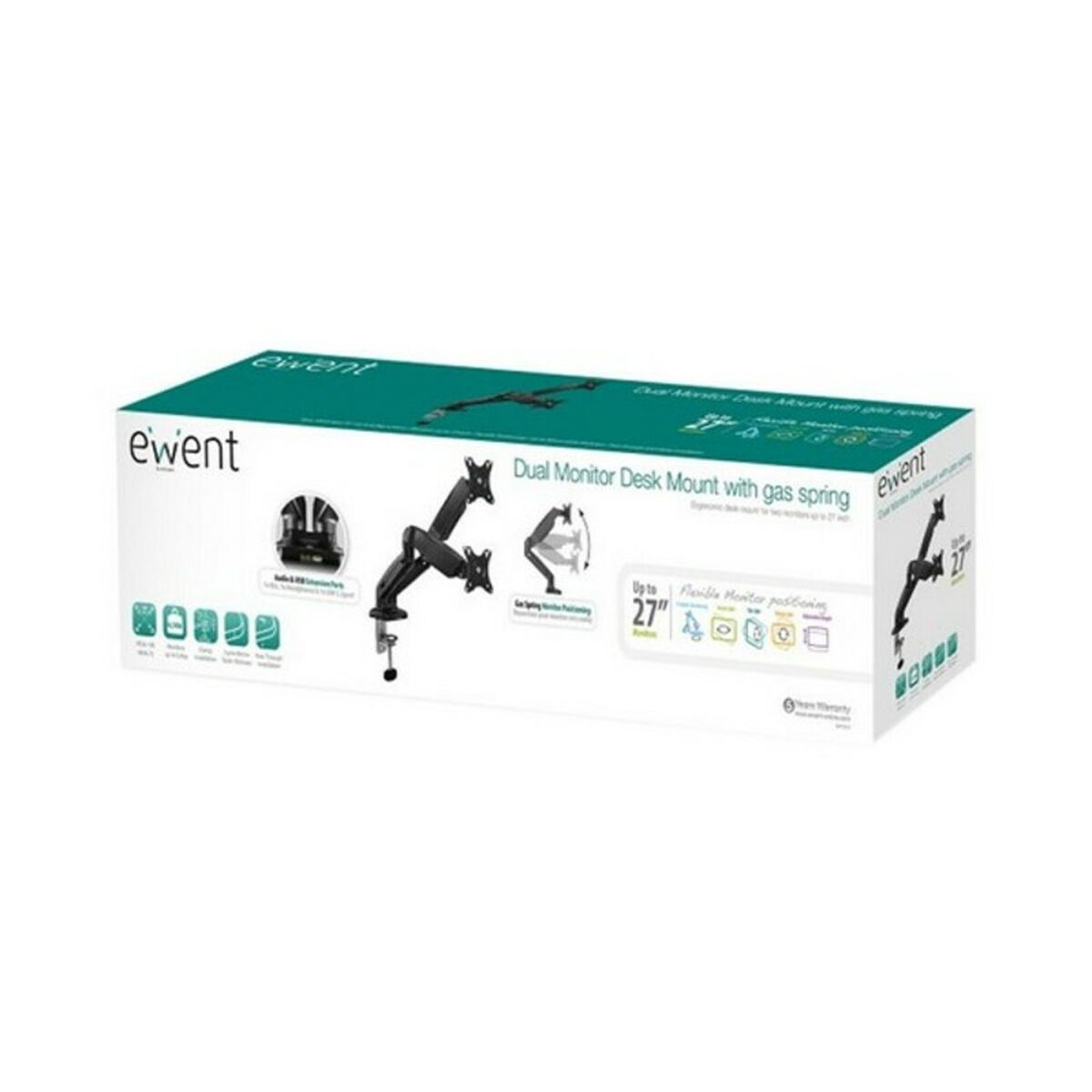 Supporto Tv Da Scrivania Ewent Ew1516 13"-27"