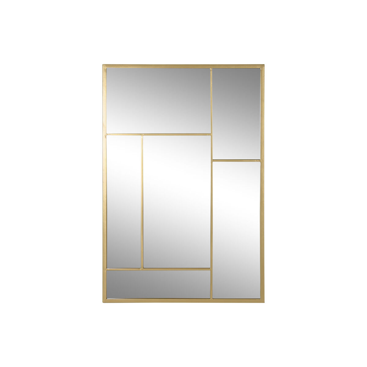 Specchio Da Parete Home Esprit Dorato 60 X 2 X 90 cm