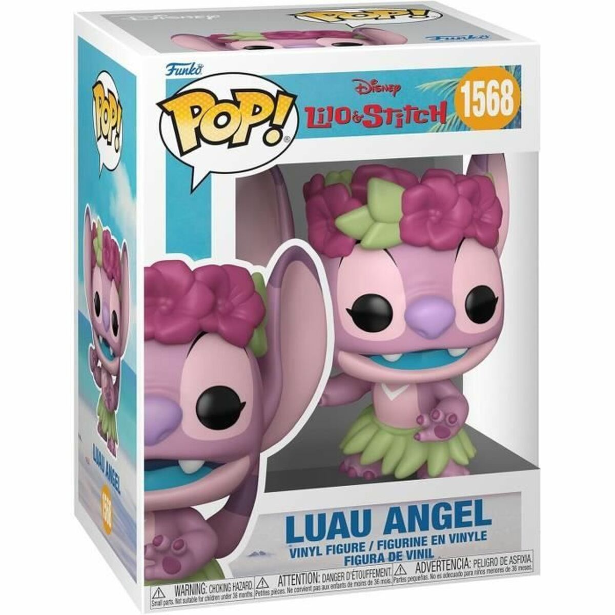 Personaggio Funko Pop! Lilo Y Stitch Luau Angel