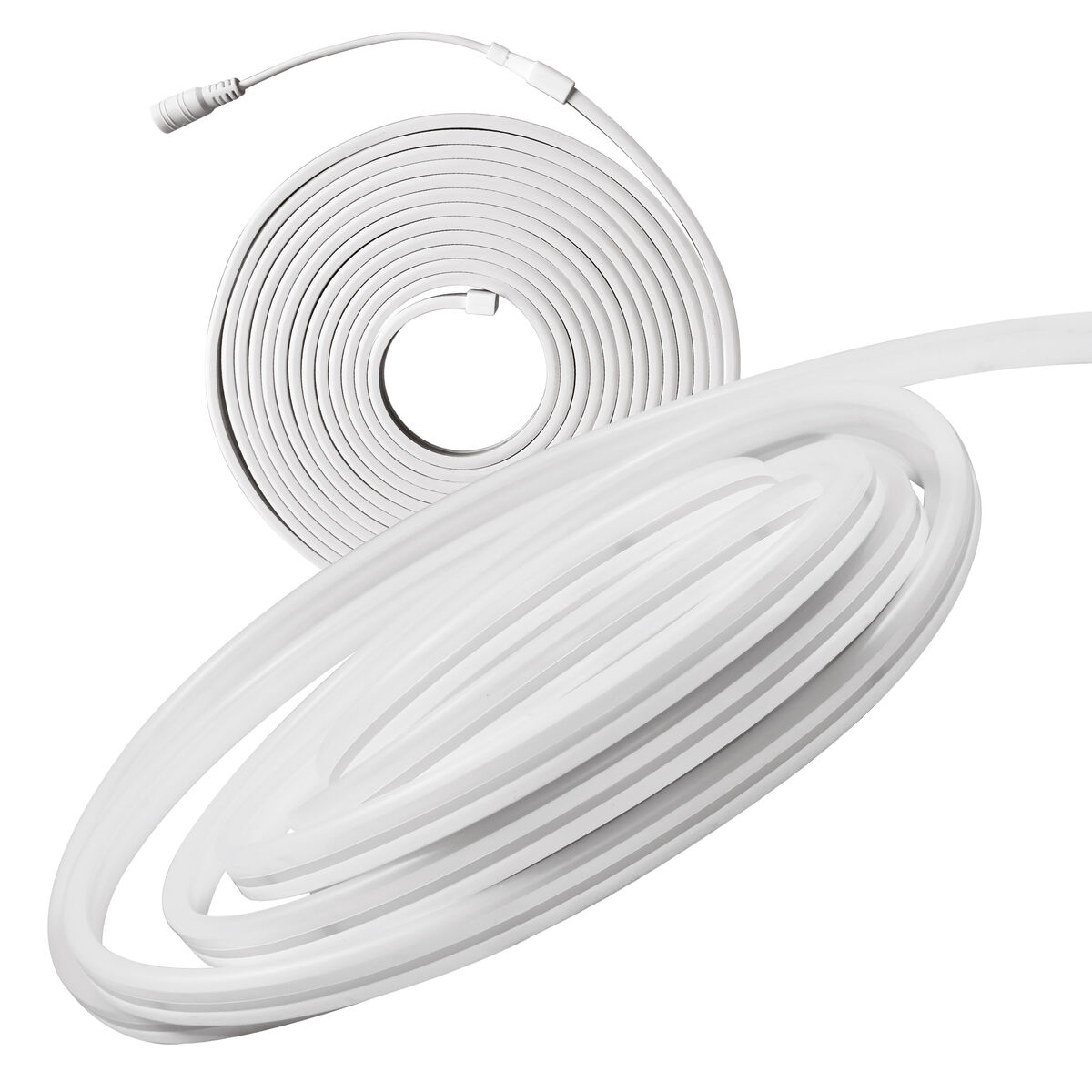 Strisce Led Muvit Io Io Bianco Freddo Trasparente 5 M Neon