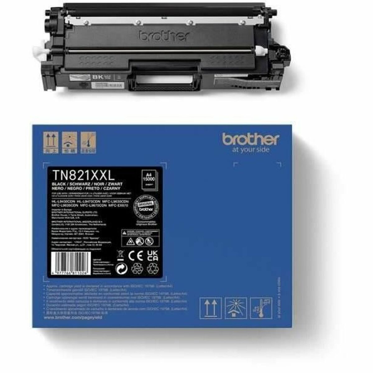 Toner Brother TN-821xxlbk Nero