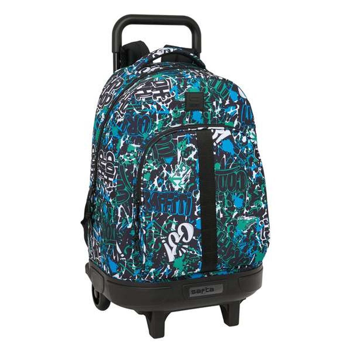 Trolley Per La Scuola Safta Go 33 X 45 X 22 Cm Graffiti