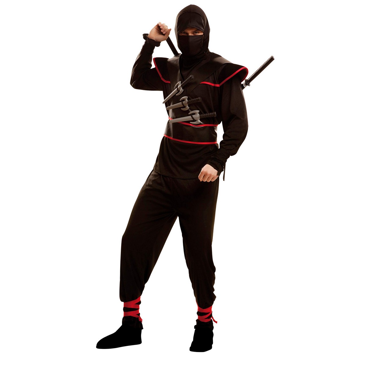 Costume Per Adulti My Other Me Ninja Assassino Nero S