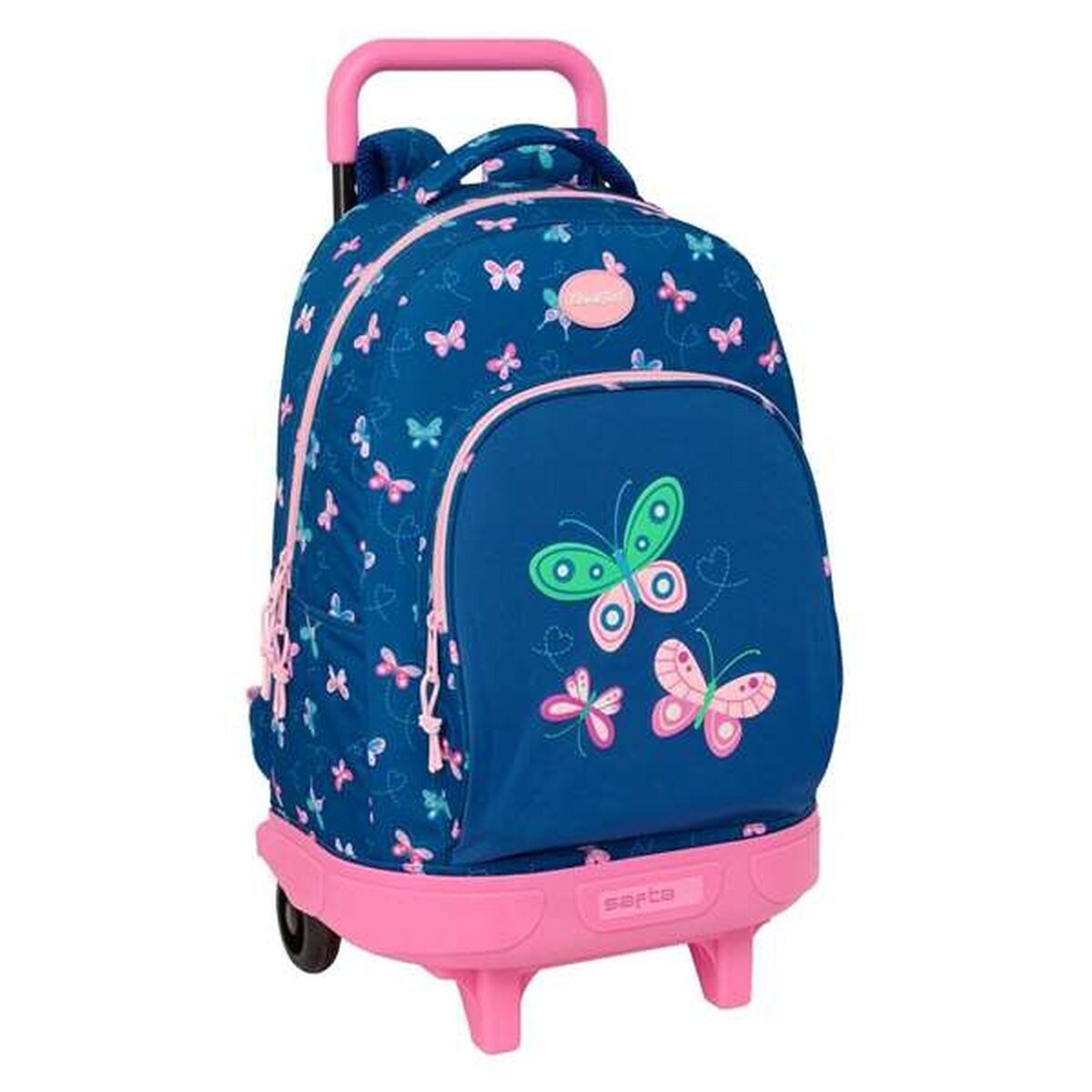 Trolley Per La Scuola Blackfit8 Mariposas Multicolore 33 X 45 X 22 Cm Farfalle