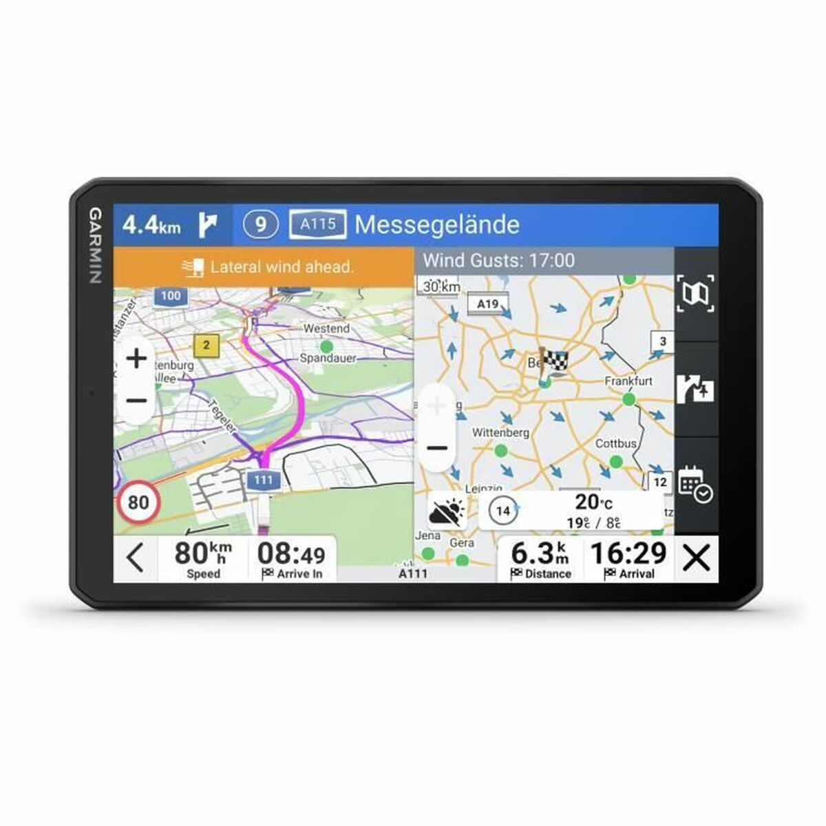 Navigatore Gps Garmin Dezl Lgv820