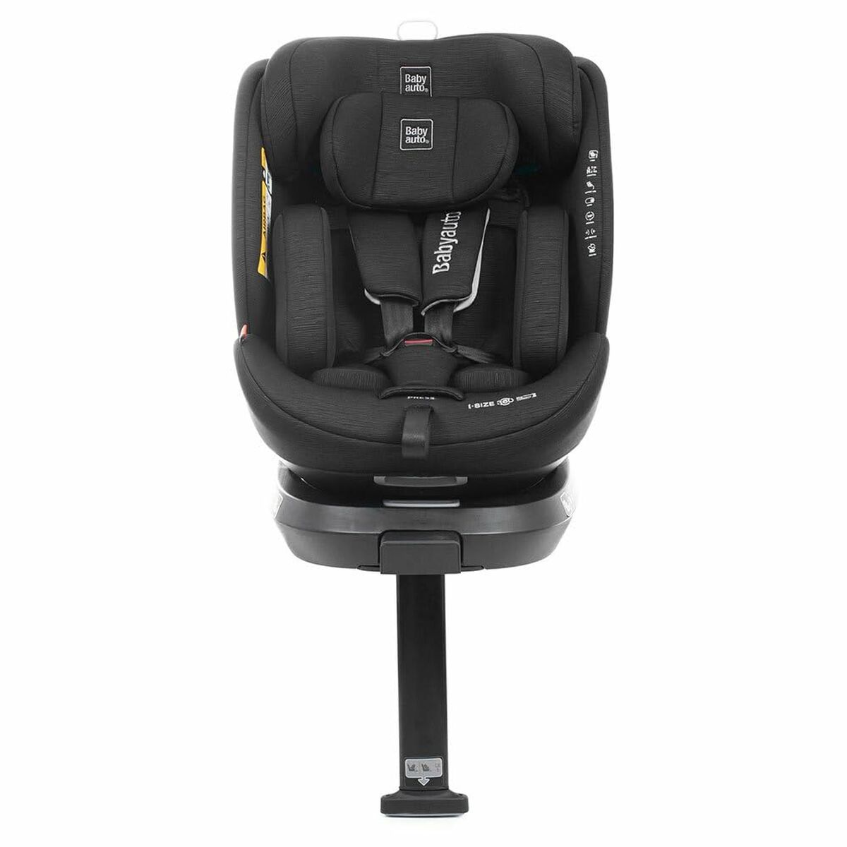 Seggiolino Auto Babyauto Core Nero 0 (de 0 A 10 Kilos) I (9 - 18 Kg) Ii (15-25 Kg) Iii (22 - 36 Kg) Per Bambini Ece R129/04 - Image 4