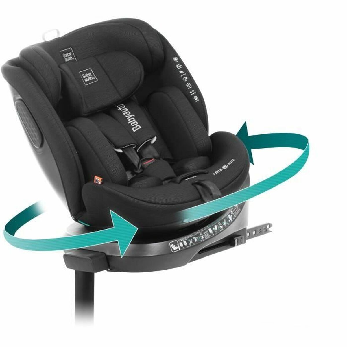 Seggiolino Auto Babyauto Core Nero 0 (de 0 A 10 Kilos) I (9 - 18 Kg) Ii (15-25 Kg) Iii (22 - 36 Kg) Per Bambini Ece R129/04 - Image 6