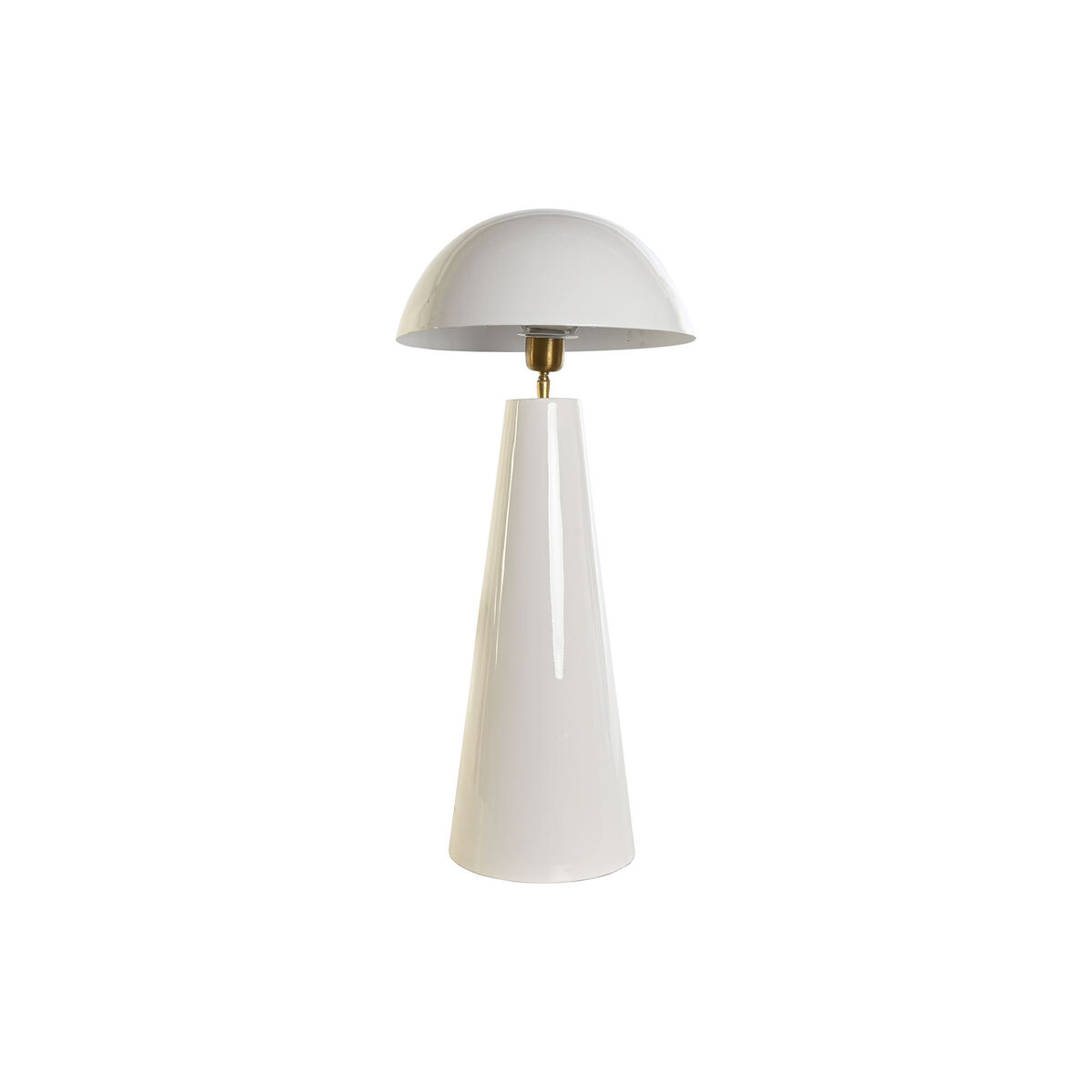 Lampada Da Tavolo Dkd Home Decor Bianco Metallo Ferro 50 W 220 V 31 X 31 X 70 cm