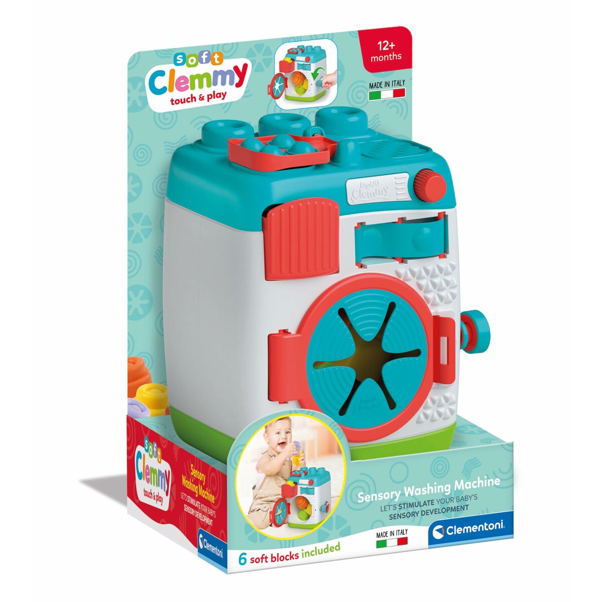 Lavatrice Giocattolo Clementoni Soft Clemmy