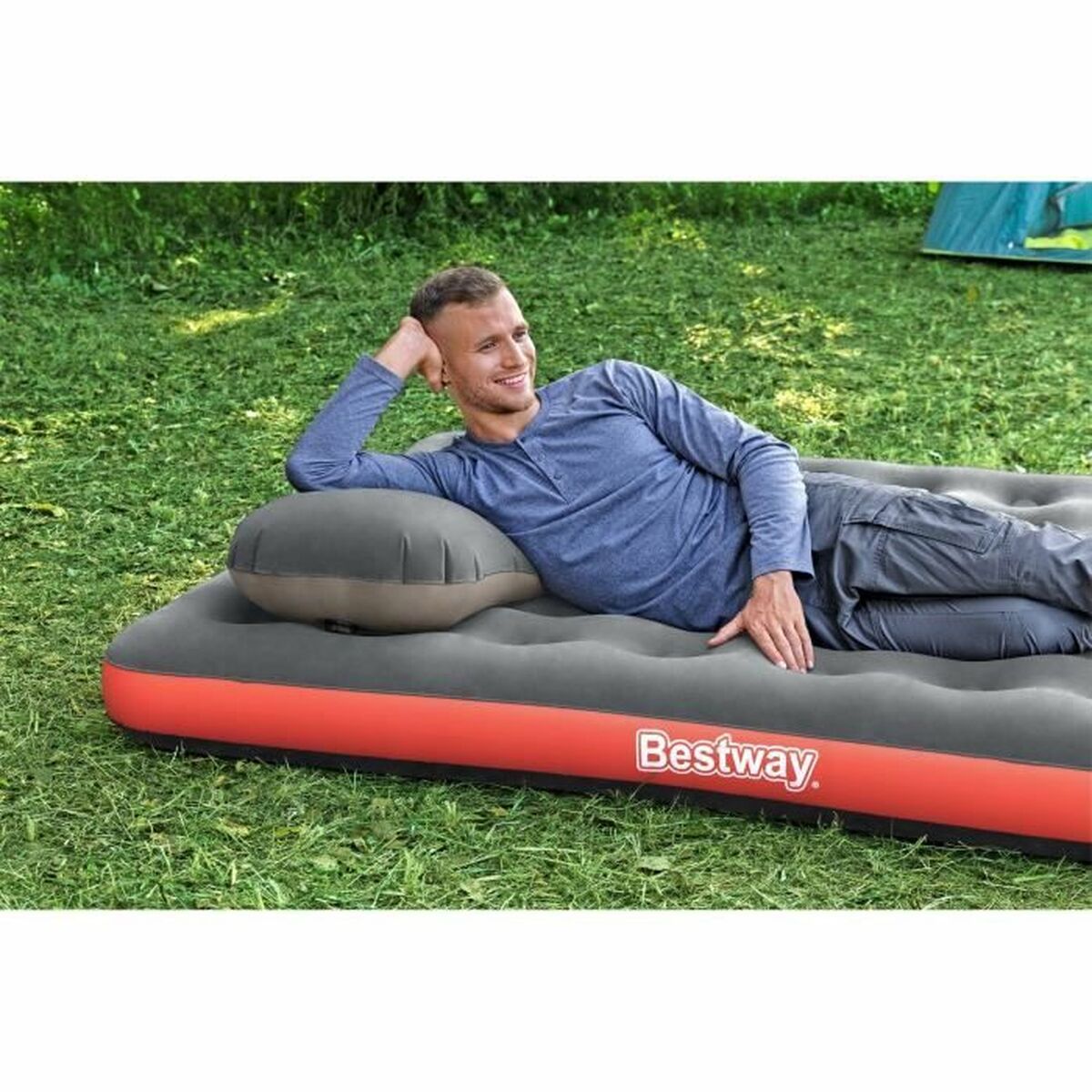 Bestway Materasso Doppio Roll & Relax 203x183x22 Cm Gonfiabile E Camping 67703 - Image 6