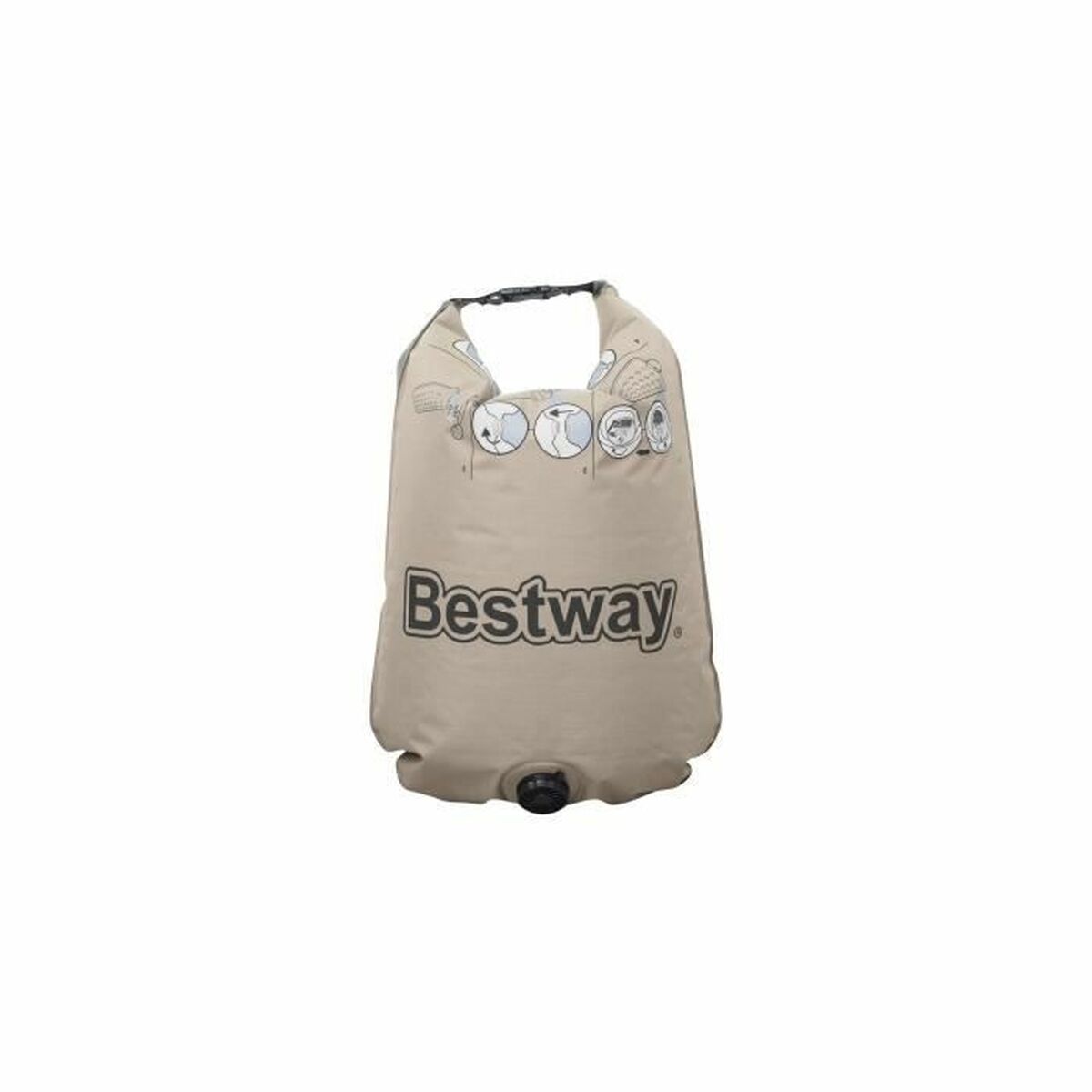 Bestway Materasso Doppio Roll & Relax 203x183x22 Cm Gonfiabile E Camping 67703 - Image 4