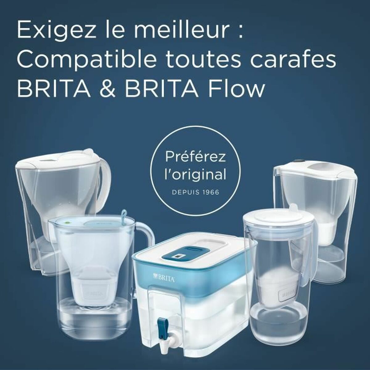 Brocca Filtrante Brita Azzurro - Image 6