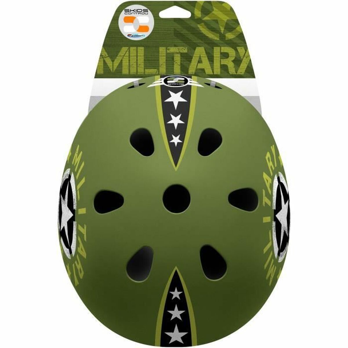 Casco Stamp Military Star Nero - Image 4